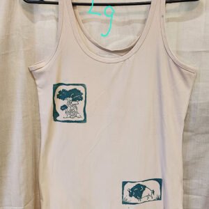 Tree and Buffalo Tank Top